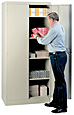 36" Wide Storage Cabinet (21"d x 78"h)