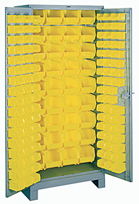 All-Welded Bin Storage Cabinet