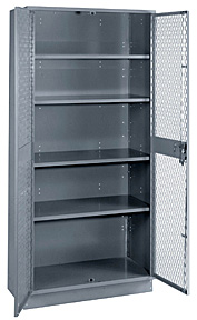 Visible Shelf Storage Cabinet (21"d)
