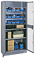 Visible Shelf/Bin Storage Cabinet (21"d)