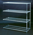Chrome Wire Shelving -36"w x 24"d x 74"h -Add On