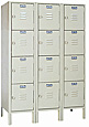 4 Tier Locker - 12"w x 12"d x 12"h - 3 Wide