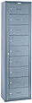 9-Comp't Uniform/Linen Locker - 24"w x 15"d x 84"h