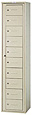 10-Comp't Uniform/Linen Locker - 18"w x 15"d x 78"