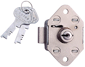 Flat key locks