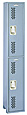 Double Tier Locker HD- 12"w x 18"d x 36"h - 1 Wide