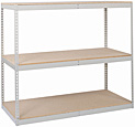 96" Wide Light Duty Rack - 3 level