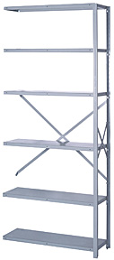 Open Shelving Unit - 36"w x 18"d x 84"h - Add On