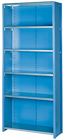 Closed Galvanized Shelf Unit - 36x24x84 - Starter