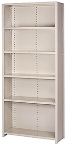 Closed Shelving Unit - 36"w x 18"d x 84"h -Starter