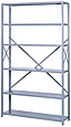 Open Shelving Unit - 48"w x 18"d x 84"h - Starter