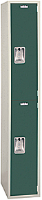 Double Tier Locker - 12"w x 18"d x 36"h - 1 Wide