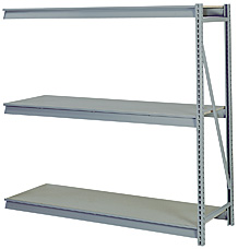 72" Wide Medium Duty Rack - 3 level - Add On Unit